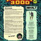 **TEXTE:**

FANTASY 3000 #7. Wertschätzung von Leserinnen und Lesern. Inhalt: mehrere Storys und Fortsetzungen. Der Verleger.

**ANDERE ELEMENTE:**

Illustration mit fantasievollen, verworrenen Linien im Hintergrund.