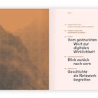 Inhalt: Themen wie Grußwort, Transformation, Digitalisierung. Links eine Punktgrafik in Braun und Schwarz.