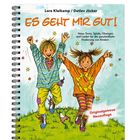 Text: Zu diesem Buch

1. Bewegung: Ein Kind braucht Bewegung für körperliche und geistige Gesundheit. 
2. Lernen und Konzentration: Entspannung und bildhaftes Vorstellen fördern das Lernen.
3. Selbstwahrnehmung und Körperkontakt: Wichtig für die gesunde Entwicklung.
4. Ruhe und Entspannung: Verbessert Lernvermögen und Konzentration.

Es ist eine gedruckte Seite mit Gliederungspunkten und Erklärungen. Links sind die Punkte 1 und 2, rechts 3 und 4. Unten steht: Rechte im Menschenkinder Verlag, Münster.