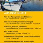Aus dem Inhalt: Alpe-Adria-Trail, Geschichte, Küche, Triest, Udine, Villa Manin, Cividale, Aquileia, Grado. Bild: Boot im Hafen.