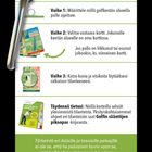 "Kuinka käytät opasta" beschreibt die Schritte zur Verwendung eines Golf-Handbuchs. Eine Klammer hält Karten.