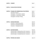 Inhalt mit Kapitelüberschriften und Seitenzahlen, beginnend mit "Kapitel 1 Vorwort Seite 2" bis "Kapitel 6 Prüfung 2025 Seite 121".