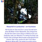 „Wasserfall im Lainbachtal – am Kochelsee“. Ein Wasserfall im dichten Wald, umgeben von Bäumen und Felsen.