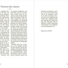 Der Text "Vorwort des Autors" beschreibt Ziel und Kontext eines Werkes, das historische Entwicklungen und Einflüsse beleuchtet.