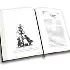 "Die Kuratorin" Owen King. Illustration: Frau mit Hut und Katze auf der Schulter, Stadt im Hintergrund.