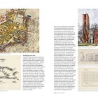 Texte: "Neubeginn nach 1945", "München, Fliegerschäden in der Innenstadt, Karl Meitinger, 1946". 

Collage aus Karten, Fotos und Zeichnungen. 