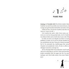 Text: "1, PIANO MAN, Samstag, 22. November 2025: Bei all dem Gejubel...". 

Illustration: Pianist mit Katze.