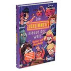 „Die schlimmste Klasse der Welt: Geister und Geschenke“ von Juma Kliebenstein. Illustrierte Kinder mit Halloween-Motiven.