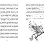 Der Text erzählt von Resa und ihrer Mutter, die ein Lager aufbauen. Resa sieht ein Pegasus-Sternbild. Daneben ist eine Illustration eines geflügelten Pferdes mit Sternbild.