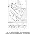 Oben steht "88 ATLANTIKREISEN". Eine Karte von 1607 zeigt Dörfer und Flüsse in der Chesapeake-Bay-Region.