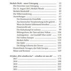 Inhalt mit Kapiteln wie "Einleitung", "Merkels Werk – unser Untergang", "10 Jahre 'Wir schaffen das'". Seitenzahlen von 7 bis 230.