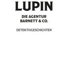 MAURICE LEBLANC, LUPIN, DIE AGENTUR BARNETT & CO., DETEKTIVGESCHICHTEN. Unten rechts: Rotes Logo mit "AI" und "ONAS".