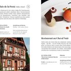 "Le Relais de la Poste Süßes Hotel"; Adresse: 21 Rue de Général-de-Gaulle, 67610 La Wantzenau; Service: Perfekter, lockerer Service.  
  
"Restaurant au Cheval Noir"; Adresse: 1 Rue du Sous-Lieutenant Maurisse, 67840 Kilstett; Geöffnet Mi-So 12-15 und 19-22 Uhr.