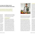 CHOLESTERIN: WAS SIE ÜBER GUTE UND SCHLECHTE FETTE WISSEN SOLLTEN

Enthält Informationen über Risiken und die Rolle von LDL und HDL. Mann kocht in moderner Küche.