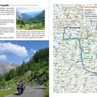 Col de la Cayolle, Alpes de Haute Provence. Infos zum Pass: Länge 69 km, Höhe 2327 m. Bild: Motorradfahrer, Berglandschaft.