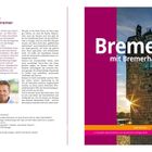 Text: "Bremen mit Bremerhaven", "Sven Bremer", "4. komplett überarbeitete und aktualisierte Auflage 2026". Cover mit einem historischen Turm.