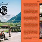 **Svaneti**  
**A Character Forged by the Mountains**

Im Nordwesten Georgiens liegt Swaneti, wo ein großer Teil... 

Oben links ist ein Logo mit Gebirgsmotiv.