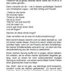Seite mit Text: Motivation und Transformation. Gedicht-Zitat: „Tretet an die Kante... und sie flogen!“ Aufruf zu Mut.