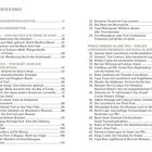 Das Inhaltsverzeichnis listet Sehenswürdigkeiten in Kanada, mit Seitenzahlen gegliedert nach Regionen wie Nova Scotia, New Brunswick und PEI.