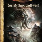 "Der Mythos weltweit: Nepal & Japan." Illustration eines gigantischen, krakenartigen Wesens über asiatischen Tempeln.