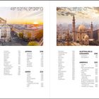 Inhalt: Europa 14, Afrika 206, Asien 232, Australien & Ozeanien 308, Amerika 320. Zwei Fotos: 48° 52′ N, 2° 20′ O und 30° 3′ N, 31° 15′ O.