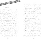 „CRIME SCENE“ oben mit schwarzem Streifen. Kapitel 4. Dialog zwischen Addy und Ripley. Meg erwähnt. Satz über ein Kätzchen.