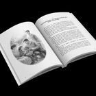 Seite 18 zeigt eine Illustration von vier Menschen, die im Freien sitzen. Seite 19 enthält einen Textabschnitt über "Die Vergangenheit der Denkvermeidung".  