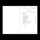 Inhaltsverzeichnis mit Themen wie "Freude in Anfechtungen", "Stolz", "Hören", "Glaube" und Seitenzahlen.