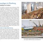 Schauanlagen in Hamburg. 1. Ein Opfer der nötigen Modernisierung. Modellbahn mit Tradition. Zwei Modellbahnszenen.