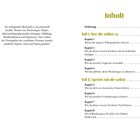 Hinweis zur Sensibilität der Themen wie Essstörungen und mehr. Rechts Inhaltsverzeichnis mit Kapiteln und Seitenzahlen.