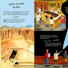 "Nichts zu sehen im Grab", "Geschichtliches über Luxor", Illustration von einem ägyptischen Grab und Hieroglyphenfunde.