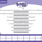 „Gaming Edition“, „Schätz mal!“, Fragen zu Gaming-Themen mit Antwortfeldern. Unten Felder für Name und Punkte.