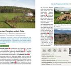 "Über den Pfangberg und die Platte. 11 km · 310 HM · 3-4 Std."  
Wegbeschreibungen, landschaftliche Fotos, Angaben zu Haltestellen.