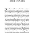 HERBST 1174 N. CHR. 

Ein aufkommender Sturm überrascht einen Bauern, der Himmel war zuvor klar. Bedrohliche Wolken ziehen auf.