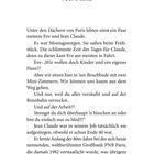 Kapitel 1: Unter den Dächern von Paris. Eine Erzählung über Eve und Jean Claude in einer beengten Pariser Wohnung.