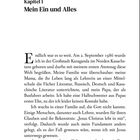 Kapitel 1: Mein Ein und Alles. Am 2. September 1986 wurde ich in Karaganda geboren. Meine Familie war überschaubar.