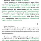 "Chapter 1: Market Day Mystery. Der alte Uhrturm auf dem Marktplatz von Clockborough schlug neun Mal."