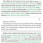 Text in zwei Sprachen: Englisch und Deutsch. Titel "Chapter 1" und "Morning on the Farm" (Morgen auf dem Bauernhof).