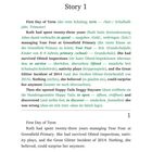 Story 1. Ruth verbrachte 23 Jahre bei Greenfield Primary. Sie öffnete Happy Tails Doggy Daycare, überrascht. Seite 11.