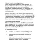 Einleitung: Migräne ist mehr als Kopfschmerz. Unsichtbares Stoppschild im Leben. Das Buch bietet Verständnis und Strategien.