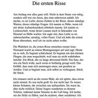 1

Die ersten Risse

Ein nachdenklicher Text über die subtilen Anzeichen des Zerfalls einer Beziehung.