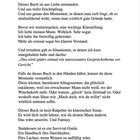 Text: "Einleitung. Dieses Buch ist aus Liebe entstanden. Und aus tiefer Erschöpfung." Übersichtliche Layout.