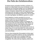 Kapitelüberschrift "Die Falle des Gefallenwollens". Text beschreibt menschliches Bedürfnis nach Akzeptanz und Zuwendung.
