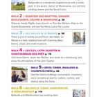 "The Best of Paris in 6 Walks" nennt sechs Spaziergänge durch verschiedene Pariser Viertel mit kurzen Beschreibungen.