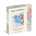 Text: "Bark of Millions", "Queer Songs for the Living Library of the Deviant Theme", Autoren: Taylor Mac & Matt Ray. Viele bunte, fantasievolle Figuren.