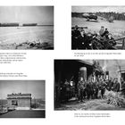Oben links: Zeppelin-Hallen, Winter 1939/1940. Oben rechts: 2-cm-Flak-Besatzung 1940. Unten: Gruppenfoto, Vater 5. von rechts.