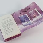 "Content Note" beschreibt Trigger-Warnungen. "Pure Grace Academy von Jennifer Bright" mit Buchcovern in lila Tönen.