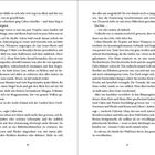 Seite mit Text. Überschrift: Keine. Haupttext beschreibt eine Erzählung über Calisa, Regen, und Erinnerungen an ein Gasthaus. Seitenzahlen: 10 und 11.