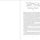 Kapitel 1 • Grace 
-9 °C 

Zweigartige Verzierungen oberhalb des Textes. Schwarz-weißer Text auf hellem Hintergrund. Seite zeigt Fließtext.