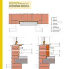 Seite 110 zeigt Heizkörpernische, Dämmung hinter dem Heizkörper. Illustration mit Baukomponenten und Materialien.